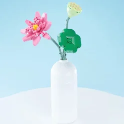 fiore di loto con vaso - 254 pezzi