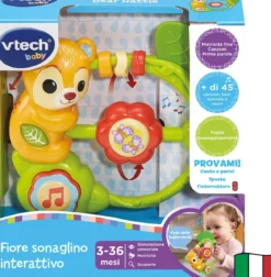 fiore, sonaglino interattivo