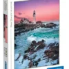 first snow at portland head - puzzle 1000 pezzi