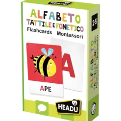 flashcards alfabeto tattile e fonetico
