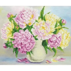 flower bouquet - diamond dotz advanced 49388 47x37cm