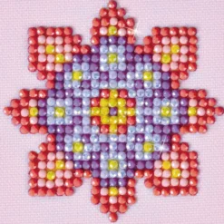 flower mandala 2 - diamond dotz starter dds.030
