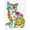 flower puss - diamond dotz advanced dd13.021 55x78cm