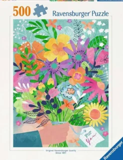 flowers for you - puzzle 500 pezzi