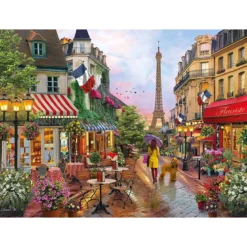 flowers in paris - 2019 - puzzle 1000 pezzi high quality collection