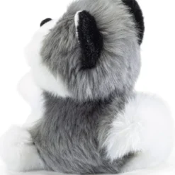 fluffy - husky - peluche 20cm