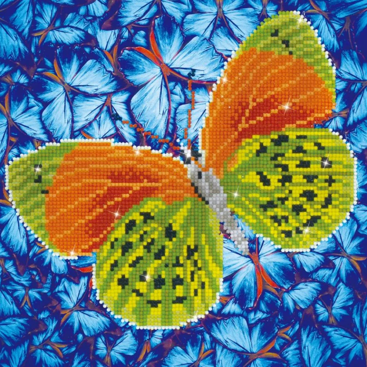 flutter by earth - diamond dotz intermediate dd5.022 30.5x30.5cm