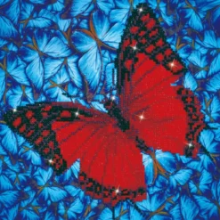 flutter by red - diamond dotz intermediate dd5.020 30.5x30.5cm
