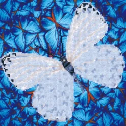 flutter by white - diamond dotz intermediate dd5.021 30.5x30.5cm