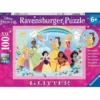 fortes disney princess - puzzle 100 pezzi xxl