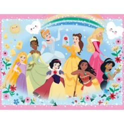 fortes disney princess - puzzle 100 pezzi xxl