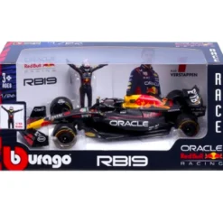 f1 red bull racing rb19 (2023) #1 w/verstappen figure - 1:24