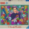 frida kahlos paradise: parrot monkey and blooms - puzzle 1000 pezzi