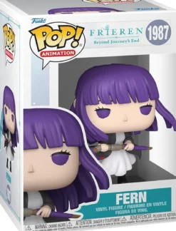frieren: oltre la fine del viaggio - fern 9cm - funko pop! 1987