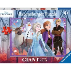 frozen 2- attraverso la foresta magica - puzzle 60 pezzi pavimento