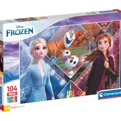 frozen - puzzle 104 pezzi