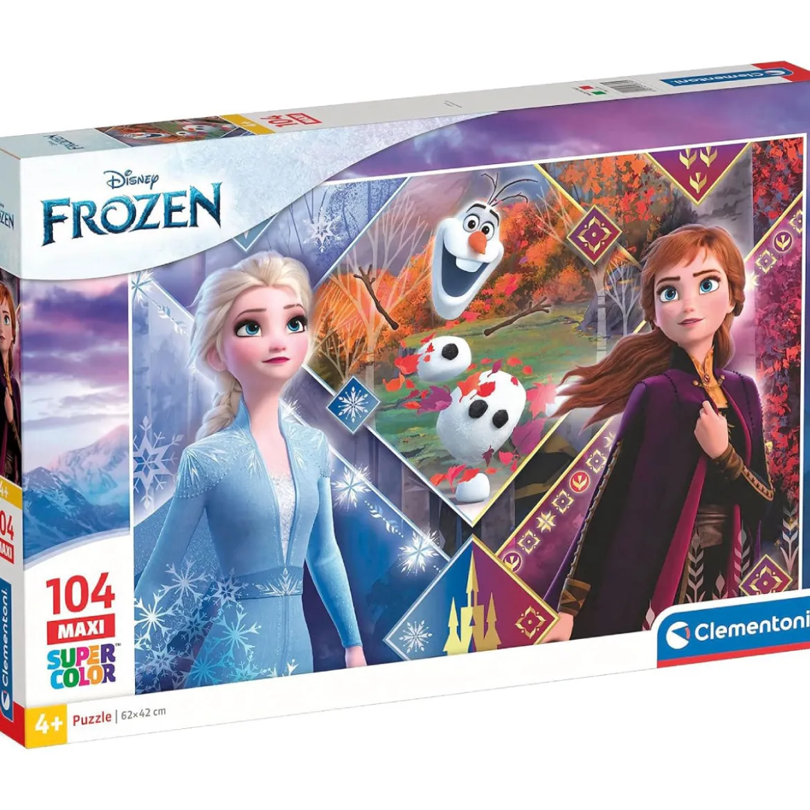 frozen - puzzle 104 pezzi