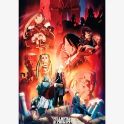 fullmetal alchemist - poster maxi 91,5x61cm - key art