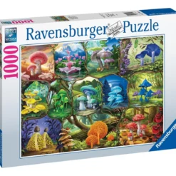 funghi incantevoli - puzzle 1000 pezzi
