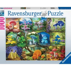 funghi incantevoli - puzzle 1000 pezzi