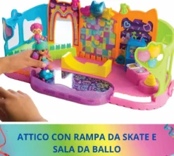 gabby's dollhouse - attico a tema festa
