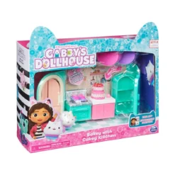 gabby's dollhouse - in cucina con gattino dolcetto