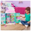 gabby's dollhouse - la camera da letto di cuscigatta