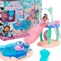 gabby's dollhouse - la piscina di gabby