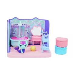gabby's dollhouse - la sala da bagno con siregatta