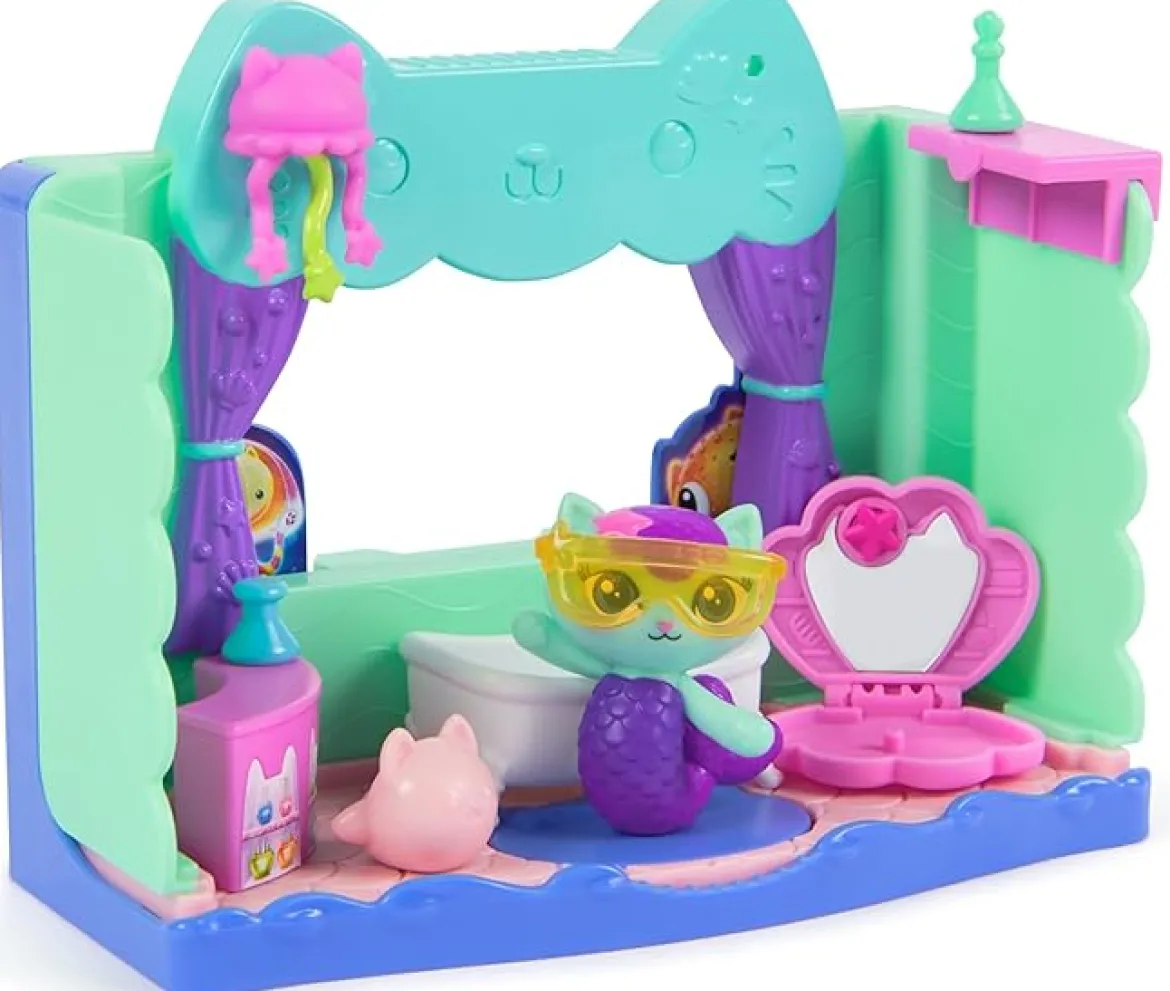 gabby's dollhouse - le stanze deluxe - bagno