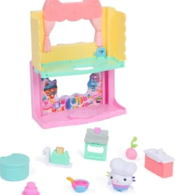 gabby's dollhouse - le stanze deluxe - cucina