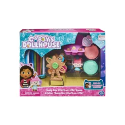 gabby's dollhouse - lo studio d'arte con baby box