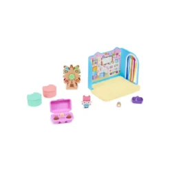 gabby's dollhouse - lo studio d'arte con baby box