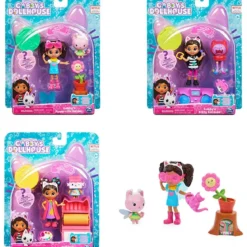gabby's dollhouse - pack da 2 personaggi e accessori - assortimento