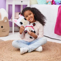 gabby's dollhouse - pandy panda peluche interattivo - 33cm