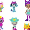 gabby's dollhouse - set deluxe con personaggi - versione celebration