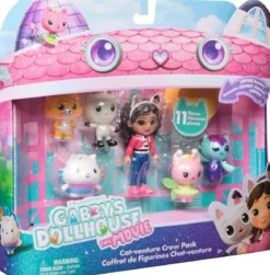 gabby's dollhouse - the movie - set deluxe figures