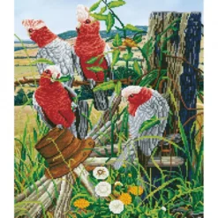galah quartet - diamond dotz intermediate dd12.031 47x57cm