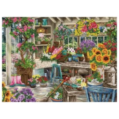 gardener's paradise - diamond dotz advanced dd15.027 100x74cm