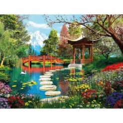 gardens of fuji -2020- - puzzle 1000 pezzi high quality collection