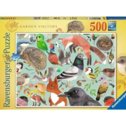 garden visitors - puzzle 500 pezzi