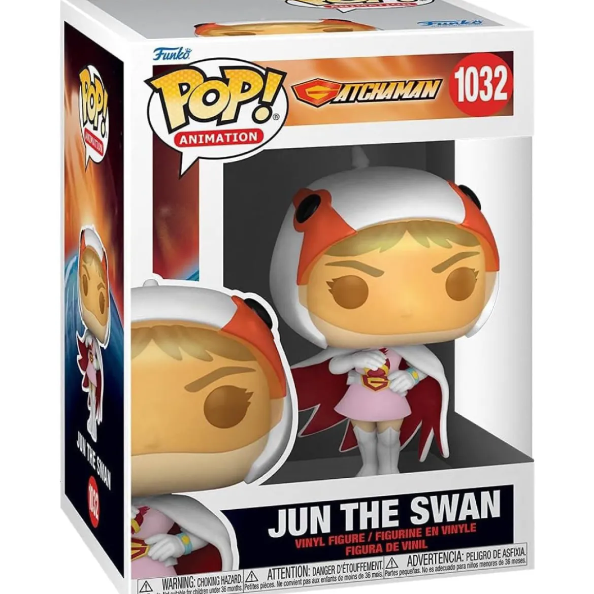 gatchaman - jun the swan 9cm - funko pop 1032
