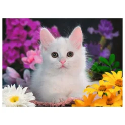 gatto brillante - puzzle 100 pezzi xxl