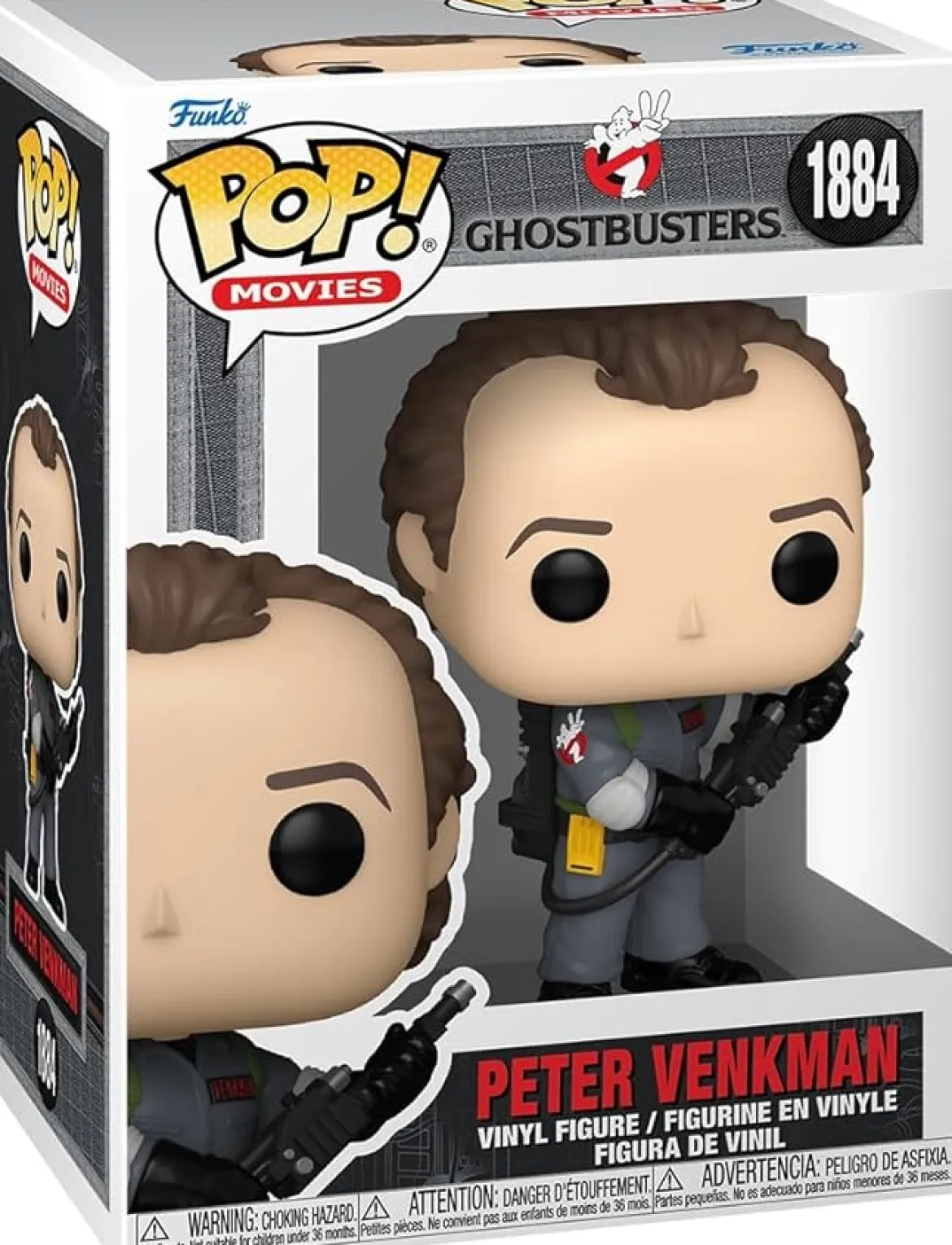 ghostbusters ii - dr. peter venkman 9cm - funko pop! 1884