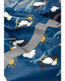 giacca impermeabile foderata puddle buster - pulcinella di mare - 3-4 anni