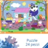 giocando con peppa pig - puzzle 24 pezzi pavimento