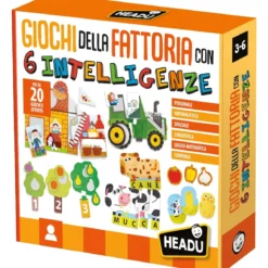 giochi della fattoria con 6 intelligenze
