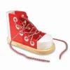 gioco in legno scarpa da allacciare melissa & doug