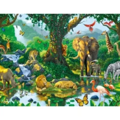 giungla armoniosa - puzzle 500 pezzi