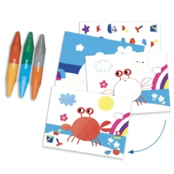 gli amici del mare - kit creativo con 6 attività